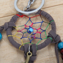 Dream Catcher With Feathers Wall Hanging Decoration Bag Pendant Keychains 1STL ELY