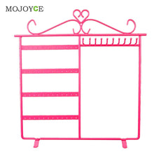 Earrings Ear Studs Necklace Jewelry Display Rack Metal Stand Organizer Hold 1STL ELY