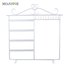 Earrings Ear Studs Necklace Jewelry Display Rack Metal Stand Organizer Hold 1STL ELY