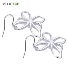 Earrings Elegant Silver-plated Butterfly Shapes supplies earrings 1STL ELY