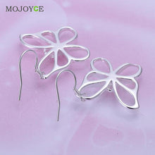 Earrings Elegant Silver-plated Butterfly Shapes supplies earrings 1STL ELY