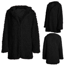 Elegant Faux Fur Coat Women Fluffy Warm Coat Women Parka Long Coat Outwear Overcoat Hairy Overcoat ELY