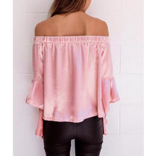 Elegant Long Sleeve Women Blouses Shirt Women Femme Off Shoulder Tops Slash Neck Blusa Mejur Blusas Sexy Blusa Feminino 1STL ELY