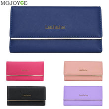 Elegant Women Long PU Leather Wallet Lady Purse Card Holder Clutch Handbag Ladies Women Wallets PU Leather Purses Long Wallet ELY