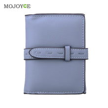 Elegant Women Short Smooth Money Purse PU Leather ID Credit Card Holder Coin Purses Carteras Mujer Femininas Short Wallet Purse ELY