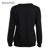Family Everying Letter Print Sweatshirt Women Pullover Casual Long Sleeves Black Hoodie Women Sweatshirt Women Tops ELY