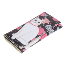 Famous Brand Wallet Women PU Leather Women Wallets Hit Cat Wallet Printing Coin Pocket Clutch Carteira Feminina Purse ELY