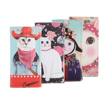 Famous Brand Wallet Women PU Leather Women Wallets Hit Cat Wallet Printing Coin Pocket Clutch Carteira Feminina Purse ELY