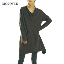 Sweatershirt Women Boho Irregular Long Sleeve Hoodie Women Loose Coat Womens Outwear Hoodie Pullover M L XL ELY