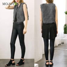 Fur Vest Slim Wavy Gray Faux Fox Vest Women Jacket Waistcoat Femme Ladies Vests Sleeveless Outerwear ELY