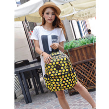 Backpack Women'Men Emoji Bag Canvas Travel Backpack School Rucksack Bag Emoji Backpack Emoji School Bags for Girls ELY