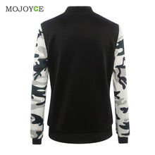 Baseball Jacket Bomber Jacket Women Coat College Casual Camouflage Army Jacket Biker Coat Women Basic Coats ELY