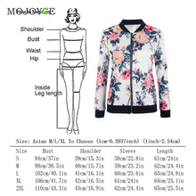 Biker Jacket Celebrity Camo Flower Floral Print Bomber Jacket Women Outwear Coats Women Basic Coats jaqueta feminina ELY