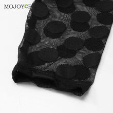 Blusa Women Blouses Long Sleeve Polka Dot Lace Inset Top Shirt Women Blusas Vintage Women Tops Blusas y Camisas Mujer ELY