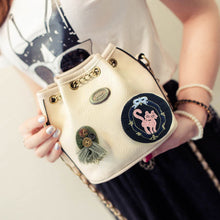 Cartoon Handbag PU Leather Women Bag Crossbody Messenger Bags Travel Shoulder Bags Small Clutch Bolsa Feminina ELY