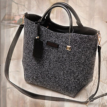 Classical Woolen PU Leather Women Bag Bolsas Handbags Women Messenger Bag Big Vintage Cross Body Bags Bolsa Feminina ELY