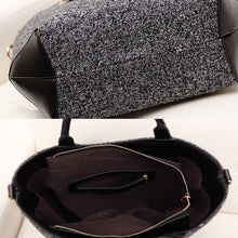 Classical Woolen PU Leather Women Bag Bolsas Handbags Women Messenger Bag Big Vintage Cross Body Bags Bolsa Feminina ELY