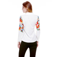 Digital Printed Loose Chiffon Blusas Tops Long Sleeve Shirt Blouse Shirt Women Blusa Feminino Women Tops 1STL ELY