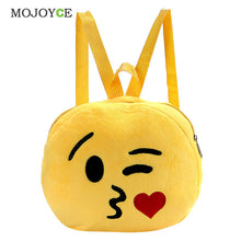 Face Expression Plush Toy Children Backpacks for Teenage Girls Schoolbag Girl Backpack Mochila School Bags for Teenagers ELY