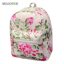 Floral Print Leather Backpack Shoulder School Bags For Teenagers Backpacks for Teenage Girls Satchel Backpack Women ELY