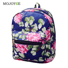 Floral Print Leather Backpack Shoulder School Bags For Teenagers Backpacks for Teenage Girls Satchel Backpack Women ELY