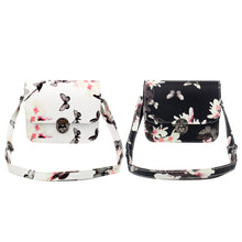 Floral Print Women Bag Casual Women Messenger Bags Crossbody PU Leather Handbag Travel Shoulder Bags bolsa feminina 1STL ELY