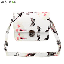 Floral Print Women Bag Casual Women Messenger Bags Crossbody PU Leather Handbag Travel Shoulder Bags bolsa feminina 1STL ELY