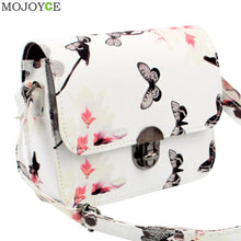 Floral Print Women Bag Casual Women Messenger Bags Crossbody PU Leather Handbag Travel Shoulder Bags bolsa feminina 1STL ELY