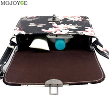 Floral Print Women Bag Casual Women Messenger Bags Crossbody PU Leather Handbag Travel Shoulder Bags bolsa feminina 1STL ELY