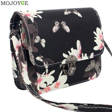 Floral Print Women Bag Casual Women Messenger Bags Crossbody PU Leather Handbag Travel Shoulder Bags bolsa feminina 1STL ELY