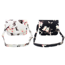 Floral Print Women Bag Crossbody Women Messenger Bags PU Leather Handbag Purse Sling Shoulder Bags bolsa feminina 1STL ELY