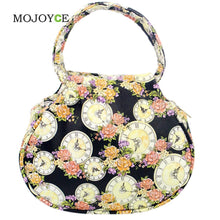Floral Print Women Bag PU Leather Handbags National Shoulder Bags Coin Purse Clutch 1STL ELY