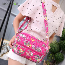 Floral Print Women Bag Shoulder Bag Crossbody Bag Ladies Canvas Bag Casual Tote Handbag Bolsas Feminina Bolsos Mujer ELY