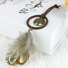 Handcrafted Dream Catcher Feather Tree Keychain Bag Pendant Accessories Jewelry 1STL ELY