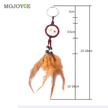 Handmade Dream Catcher Net Key Chain With Feathers Car Key buckle Pretty Decoration Car Key buckle Gift 1STL ELY