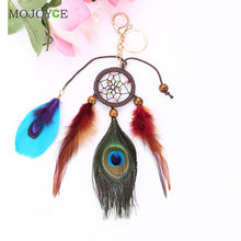 Handmade Dreamcatcher Feathers Car Bag Keychain Key Rings 1STL ELY