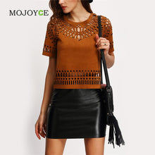 Hollow Out T Shirt Women Zipper Sexy Tops Casual Tee Shirt Femme Short Crew Neck Cropped Blusas Femininas Women Tops ELY