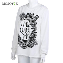 Hoodie Women Long Sleeve Hoodies Sweatshirt Women Vibe With Me Print Graphic Sweatshirt Suit Women ELY