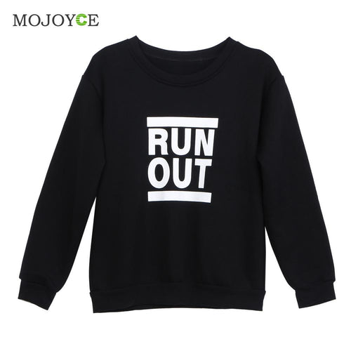 3 Colors Hoodies Women Letter Print Long Sleeve Casual Sweatshirts Women Tops ELY