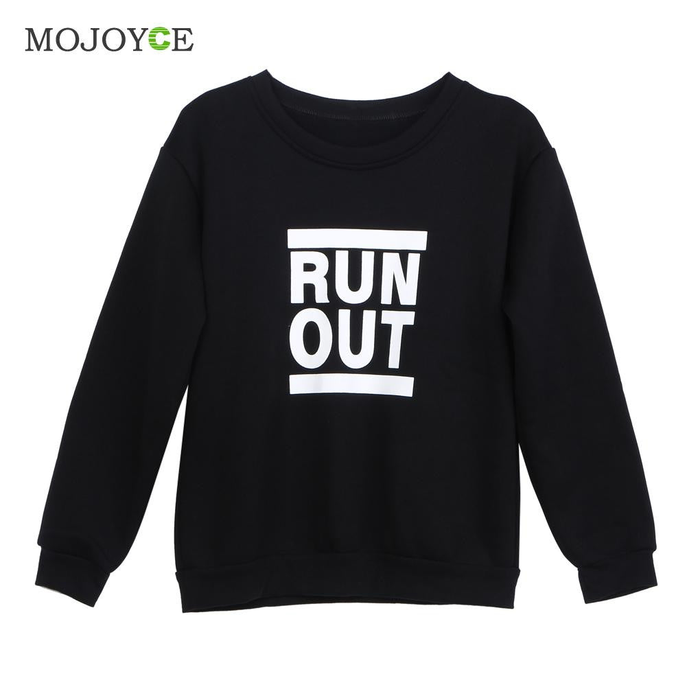 3 Colors Hoodies Women Letter Print Long Sleeve Casual Sweatshirts Women Tops ELY