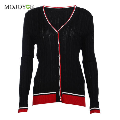 Knitted Cardigan Women Tops Slim Cardigan Sweater Long Sleeve Outwear Coats Christmas Sweater Cardigans ELY