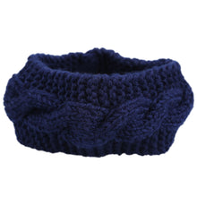 Knitted Ear Warmer Hairband Women Crochet Turban Headband ELY