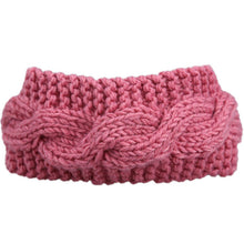 Knitted Ear Warmer Hairband Women Crochet Turban Headband ELY