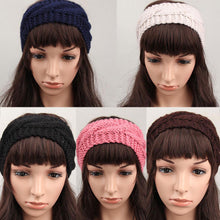Knitted Ear Warmer Hairband Women Crochet Turban Headband ELY