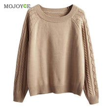 Knitted Women Sweater Long Sleeve Knitwear Jumper Pullover Tops Outwear Long Sleeves Women Sweaters and Pullovers ELY