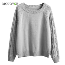 Knitted Women Sweater Long Sleeve Knitwear Jumper Pullover Tops Outwear Long Sleeves Women Sweaters and Pullovers ELY