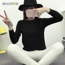 Knitted Women Sweater Long Sleeve Knitwear Jumper Pullover Tops Outwear Long Sleeves Women Sweaters and Pullovers ELY