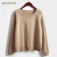 Knitted Women Sweater Long Sleeve Knitwear Jumper Pullover Tops Outwear Long Sleeves Women Sweaters and Pullovers ELY