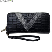 Lady Women Long Card Holder Case Leather Clutch Wallet Purse Credit Card Wallet Ticket Credit Card Bag Case Pocket ELY
