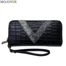 Lady Women Long Card Holder Case Leather Clutch Wallet Purse Credit Card Wallet Ticket Credit Card Bag Case Pocket ELY